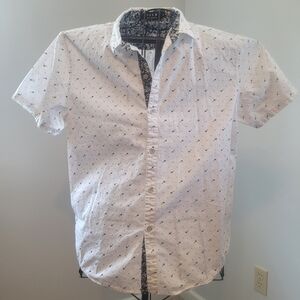 SSLR Men's Collection Medium Button-up short sleeve shirt